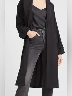 Express Soft Dolman Sleeve Trench Coat